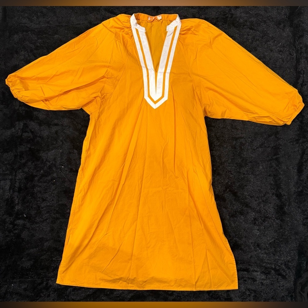 Tory Burch Vibrant Yellow Tunic Top - Picture 3 of 15